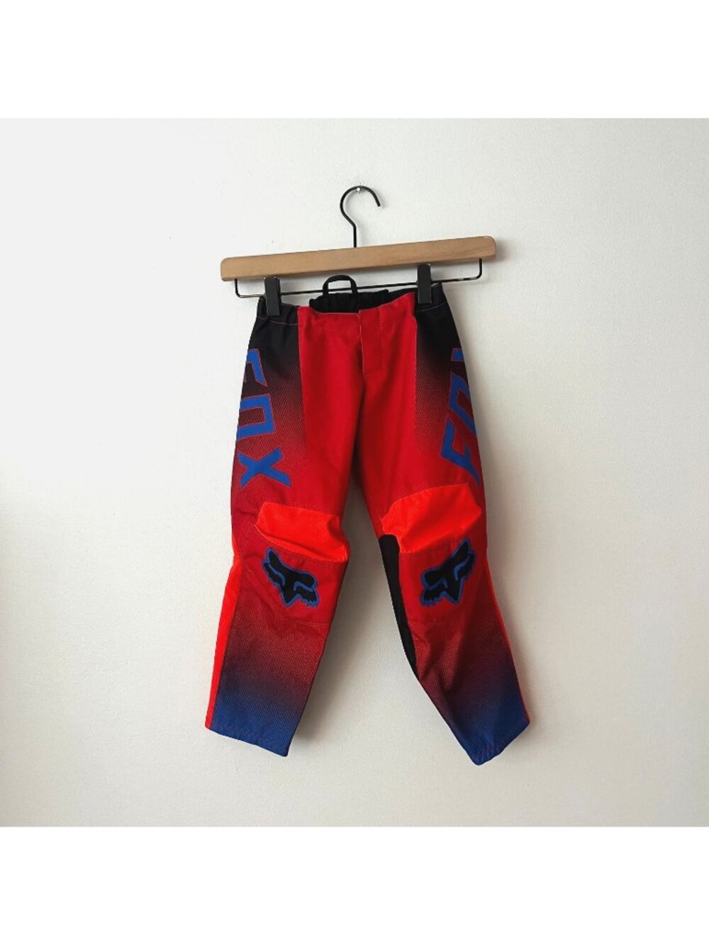 Fox Racing 180 Oktiv Motocross Red Blue Pants Kid's Size 5